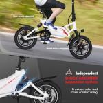 PEXMOR Folding Electric Bike for Commuters
