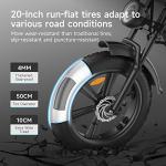 HAPPYRUN 20" Fat Tire Electric Bike 1500W