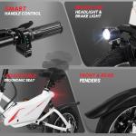 PEXMOR Folding Electric Bike for Commuters
