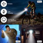 Vinsot 8-Pack USB Rechargeable Bike Light Set