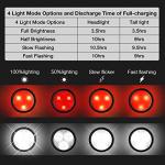 Akale LED Bike Lights Set - Front & Rear