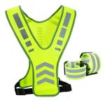TOURUN Reflective Safety Vest for Cycling and Running