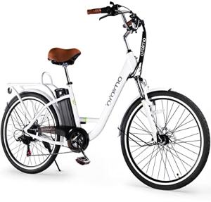 Oraimo 350W Electric Bike with Rear Rack