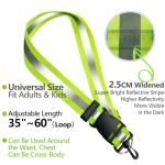 Adjustable High Visibility Reflective Sash for Night Safety