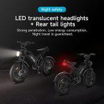 HAPPYRUN 20" Fat Tire Electric Bike 1500W