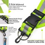 Adjustable High Visibility Reflective Sash for Night Safety