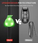 CHEANDEUL LED Safety Lights for Biking and Running