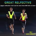 Reflective Safety Vest for Night Cycling & Walking