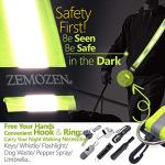 Adjustable High Visibility Reflective Sash for Night Safety