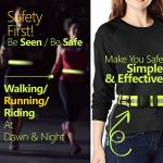 Adjustable High Visibility Reflective Sash for Night Safety