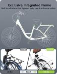 Oraimo 350W Electric Bike with Rear Rack
