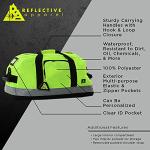 High Visibility Waterproof Duffle Bag with Reflective Tape