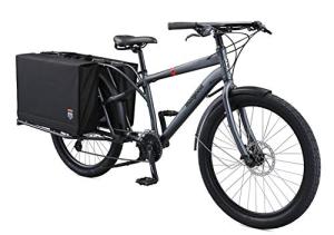 Mongoose Envoy Cargo Bike, 26-Inch Wheels, 8-Speed