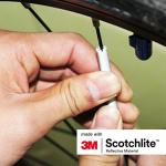 Salzmann Reflective Bicycle Wheel Spoke Reflectors - 72 Pack