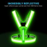 High-Visibility Safety Vest for Cycling and Running