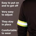 Reflective Bands for Cycling and Running Safety