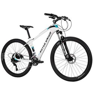 White Carbon Mountain Bike, 27.5 inch Wheels