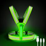 High-Visibility Safety Vest for Cycling and Running