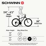 Schwinn GTX 2.0 Comfort Hybrid Bike - Light Blue