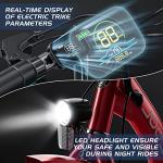 Esazn 24" Electric Tricycle for Adults