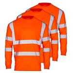 SuNi Reflective Cycling Vest - Orange, X-Large