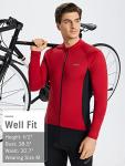BALEAF Men's Lightweight Long Sleeve Cycling Jersey
