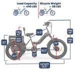 Malisa Electric Adult Tricycle with 750W Motor