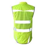 Salzmann Scotchlite Cycling Vest in Lemon Tree
