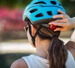 Bell Passage Blue Fade Bike Helmet for Adults