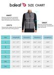 BALEAF Men's Thermal Winter Cycling Vest, Grey