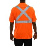 High Visibility Reflective Short Sleeve Safety Shirt