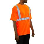 High Visibility Reflective Short Sleeve Safety Shirt