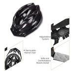 Lightweight Unisex Adult Bike Helmet - Black