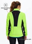 BALEAF Women's Thermal Winter Cycling Jacket, Fluorescent Green