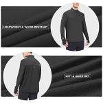 BALEAF Men's 1/4 Zip Running Shirt with Pocket