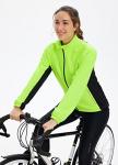 BALEAF Women's Thermal Winter Cycling Jacket, Fluorescent Green