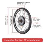 AW 48V 1000W Electric Bike Conversion Kit