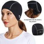 BALEAF Winter Cycling Cap for Men - Black