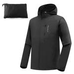 Men's Lightweight Windproof Fleece Hooded Jacket