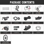 AW 48V 1000W Electric Bike Conversion Kit