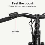 Schwinn Amalgam Electric Hybrid Bike, Matte Black