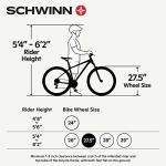 Schwinn Amalgam Electric Hybrid Bike, Matte Black