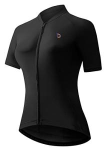 BALEAF Women's Short Sleeve Cycling Jersey - Black