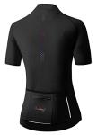 BALEAF Women's Short Sleeve Cycling Jersey - Black
