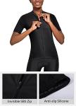 BALEAF Women's Short Sleeve Cycling Jersey - Black