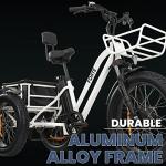 MALISA 750W Electric Adult Trike, 50+ Miles