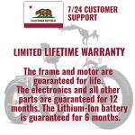 MALISA 750W Electric Adult Trike, 50+ Miles