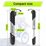 Optio Mini Bike Pump for All Valve Types