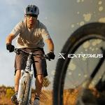 Extremus Aerolander Lightweight Cycling Helmet with LED Light