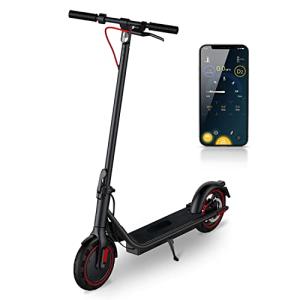 450W Electric Scooter with 19mph Speed & Solid Tires